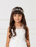 Tip Top Kids Girls Multi Color Sparkling Rhinestone Floral Headpiece - SophiasStyle.com